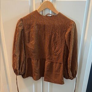 Lola May Checkered Women's Top